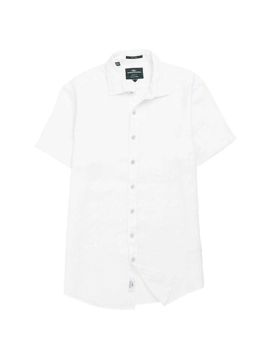 Mens Palm Heights Linen Short-Sleeve Shirt Product Image