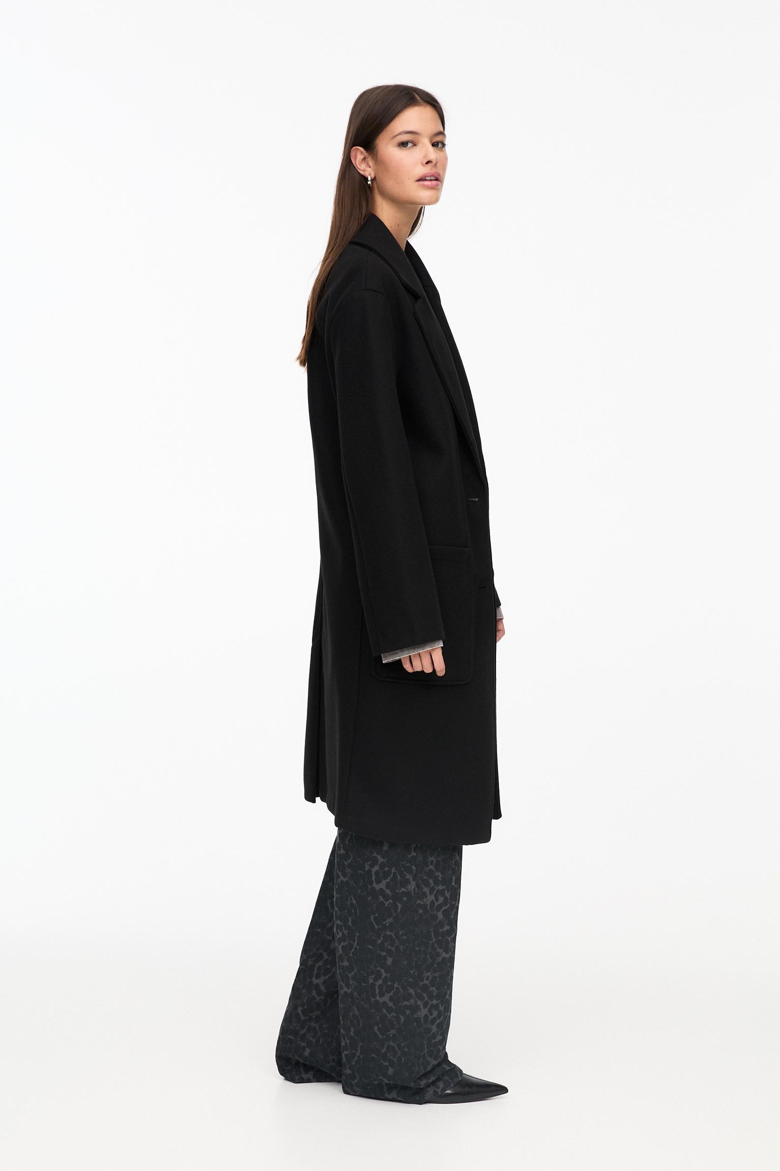 Felt texture coat Product Image