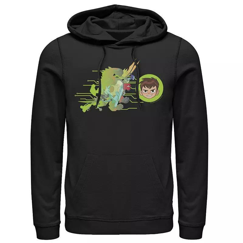 Men's Gonzales Darth Vader Dark Side Por Vida Portrait Hoodie, Size: XXL, Blue Product Image