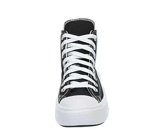 Converse Chuck Taylor All Star Move Women's High-Top Platform Sneakers, Size: 9, Black White Product Image
