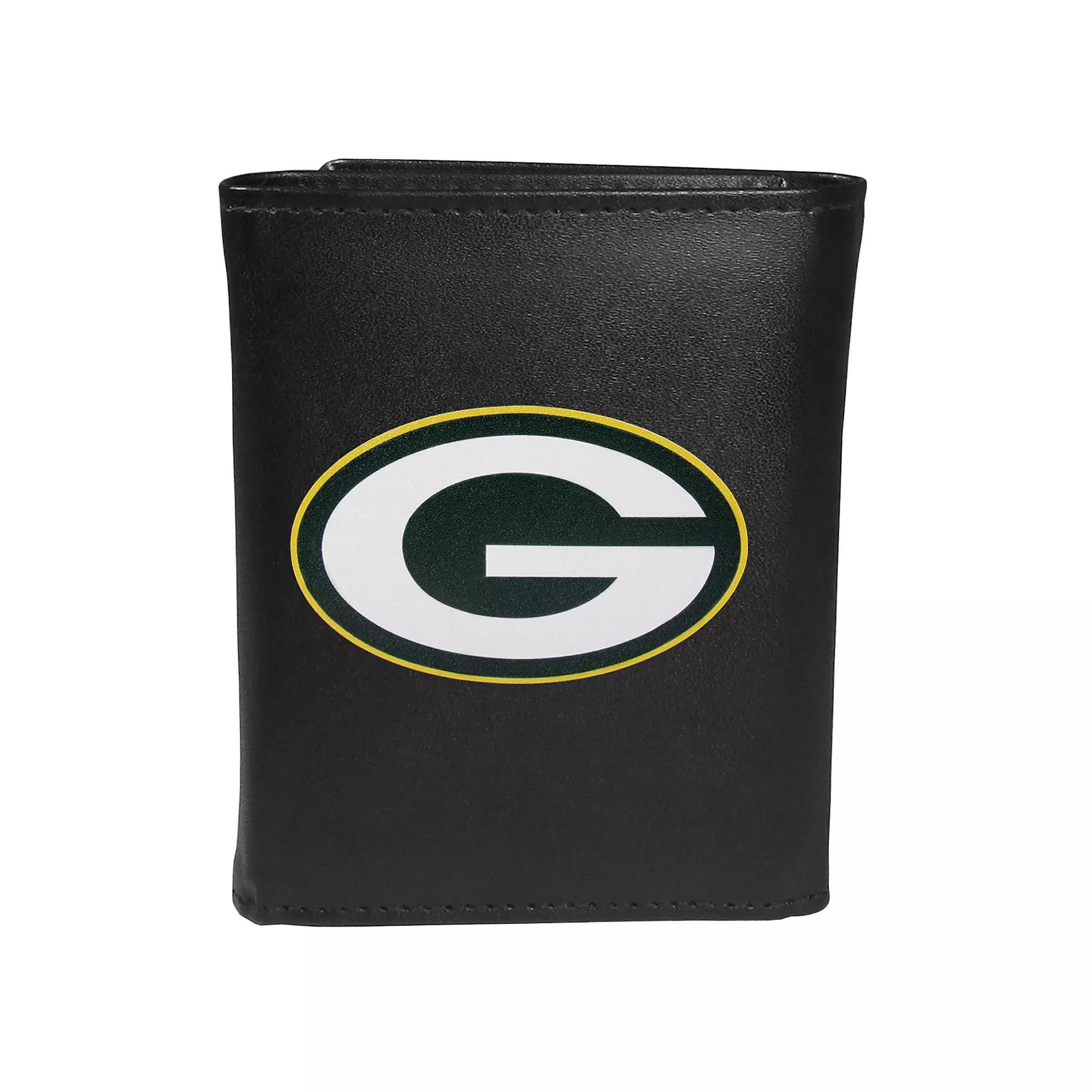 Men's Green Bay Packers Logo Tri-Fold Wallet, Team Product Image
