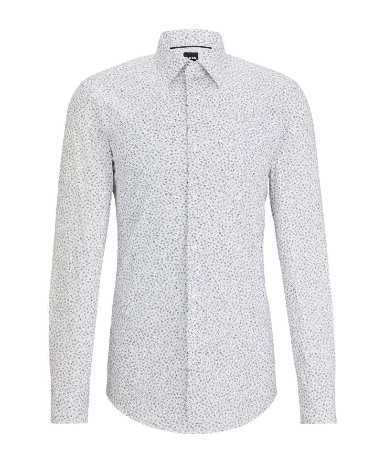 HUGO BOSS Long-sleeved Shirt In White Product Image