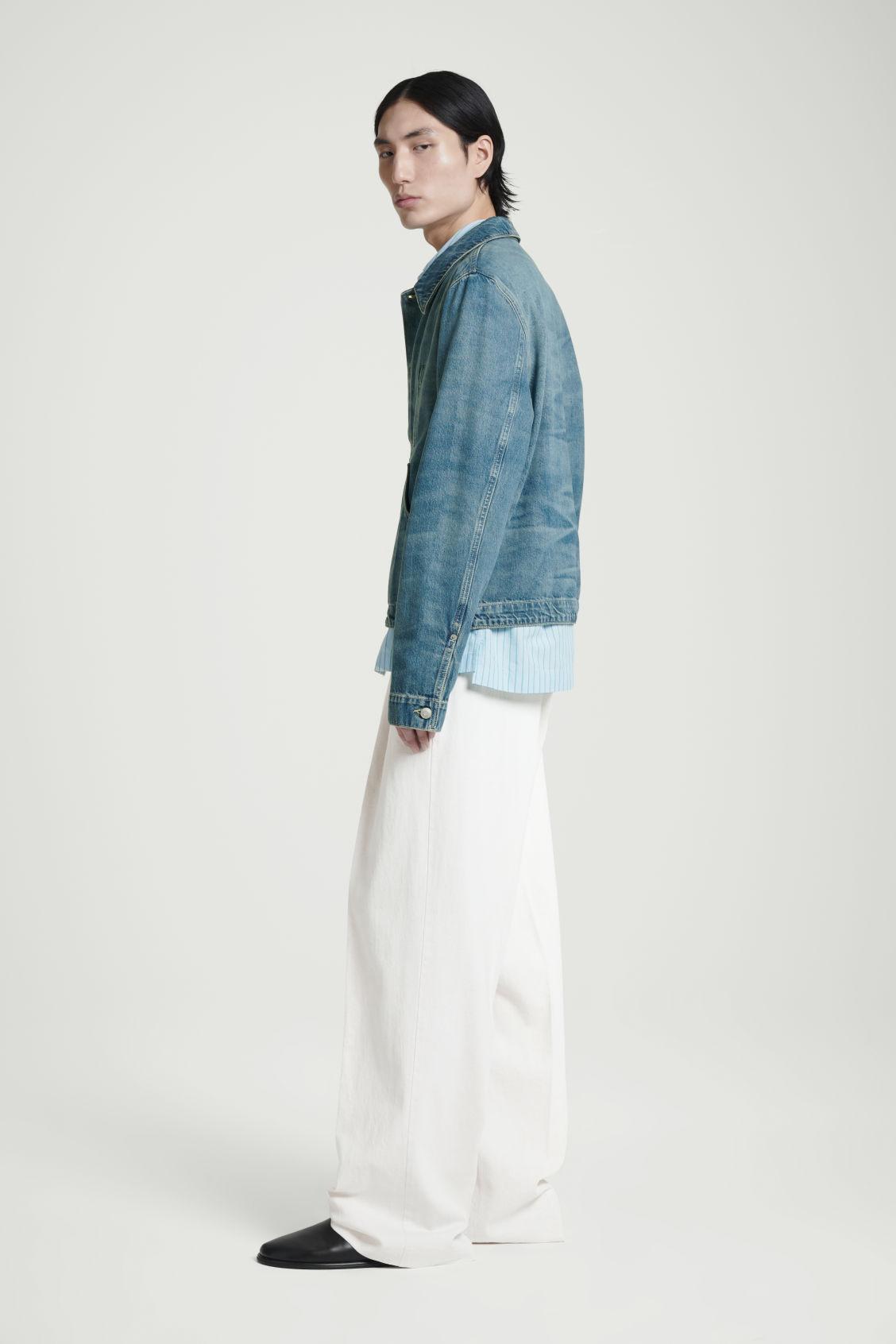 BOXY DENIM JACKET Product Image