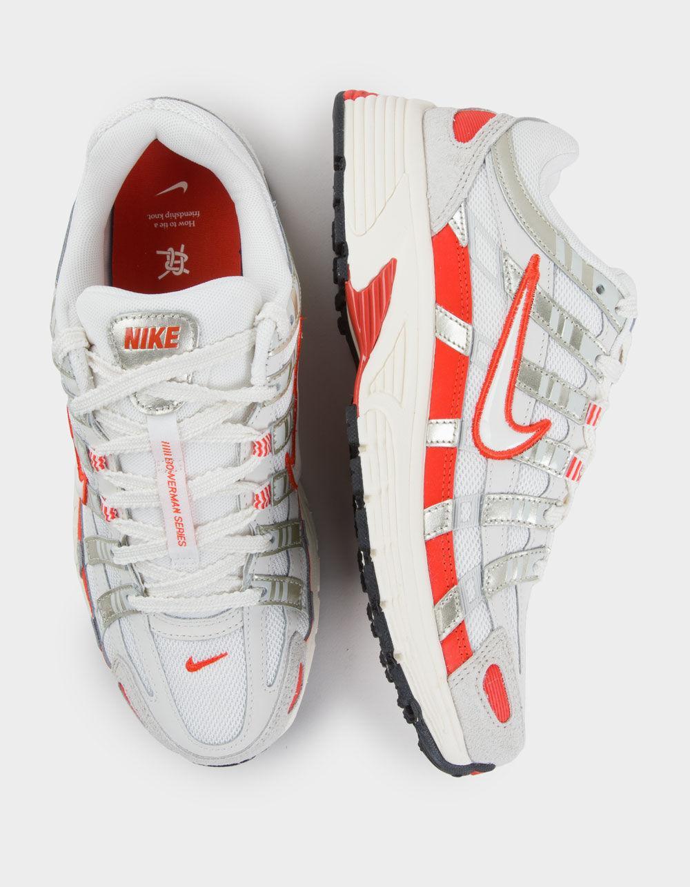 NIKE P-6000 Womens Shoes - WHT/RED Product Image