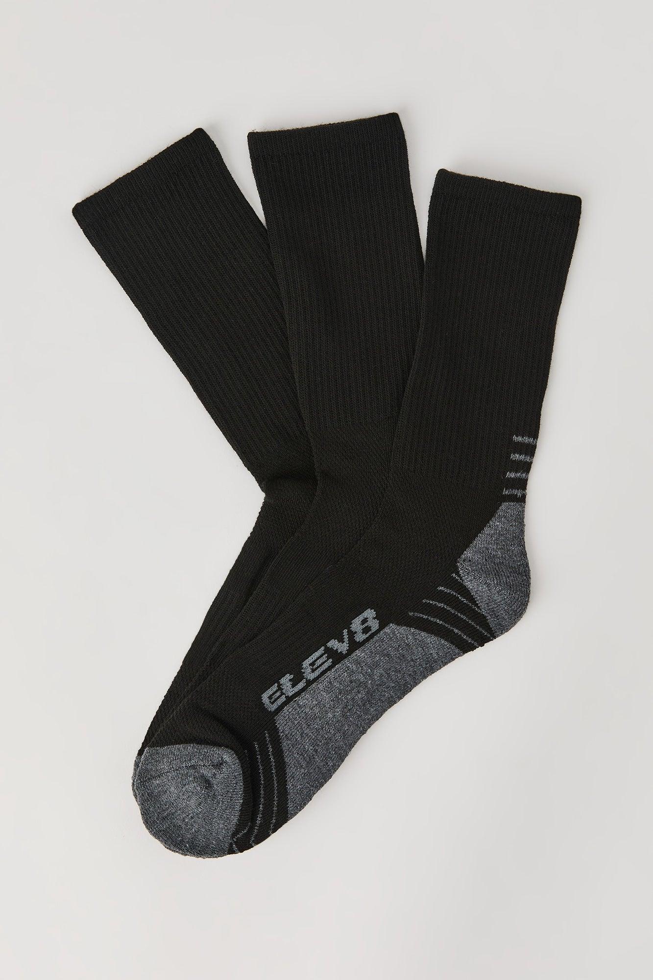 Athletic Crew Socks (3 Pack) Male Product Image