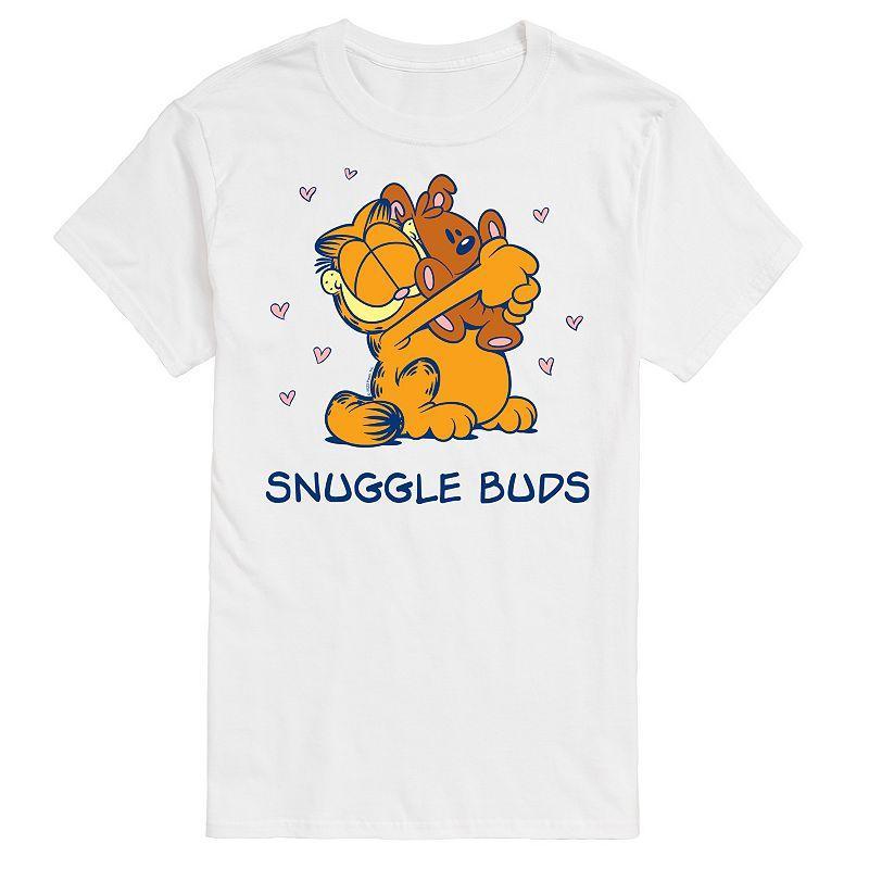Mens Garfield Snuggle Buds Graphic Tee Product Image