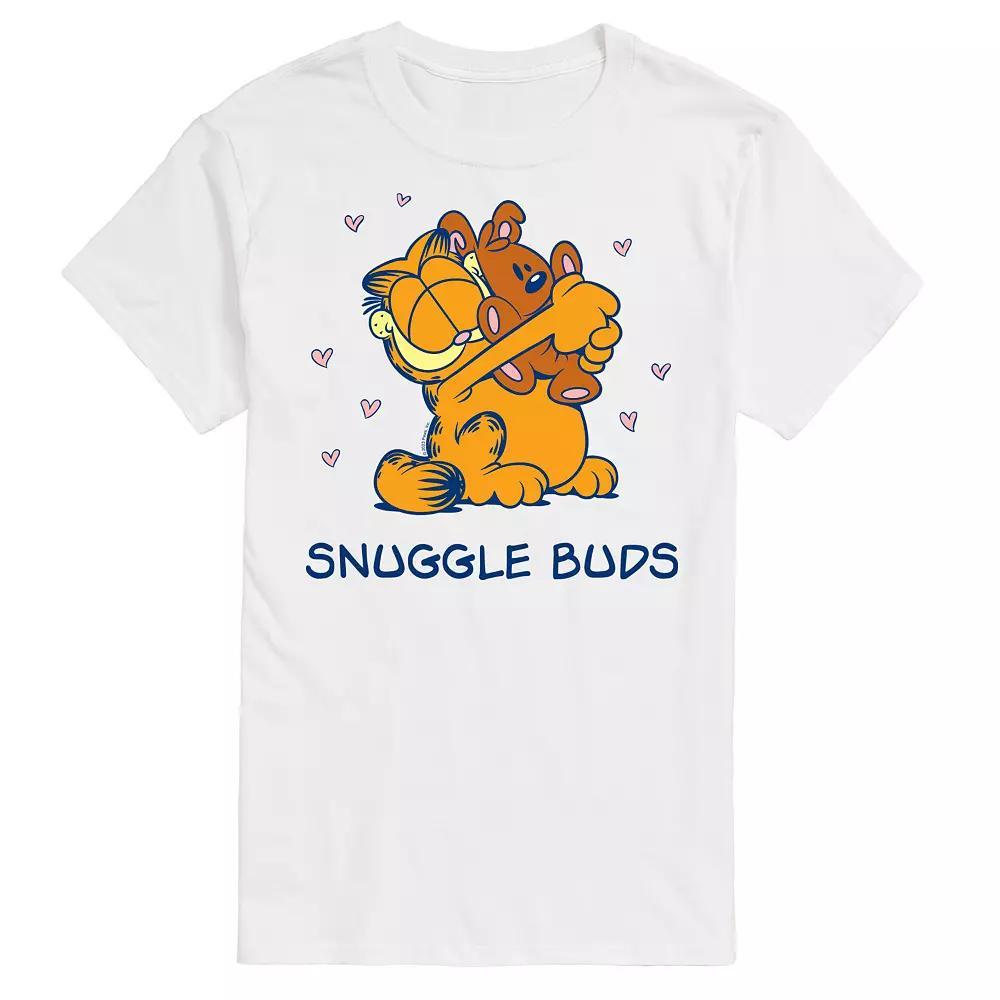 Mens Garfield Snuggle Buds Graphic Tee Product Image