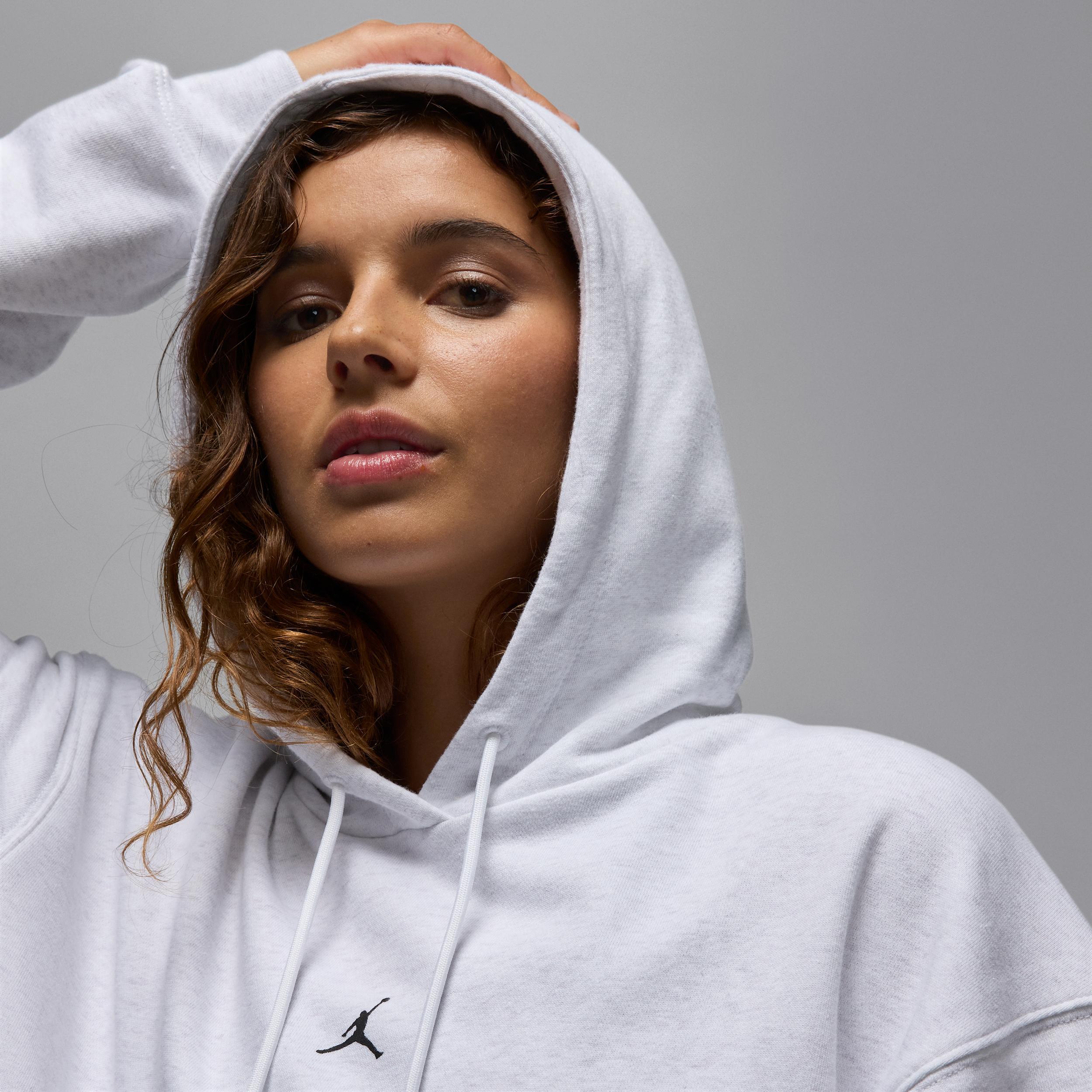 Women's Jordan Sport Crossover Dri-FIT Fleece Hoodie Product Image
