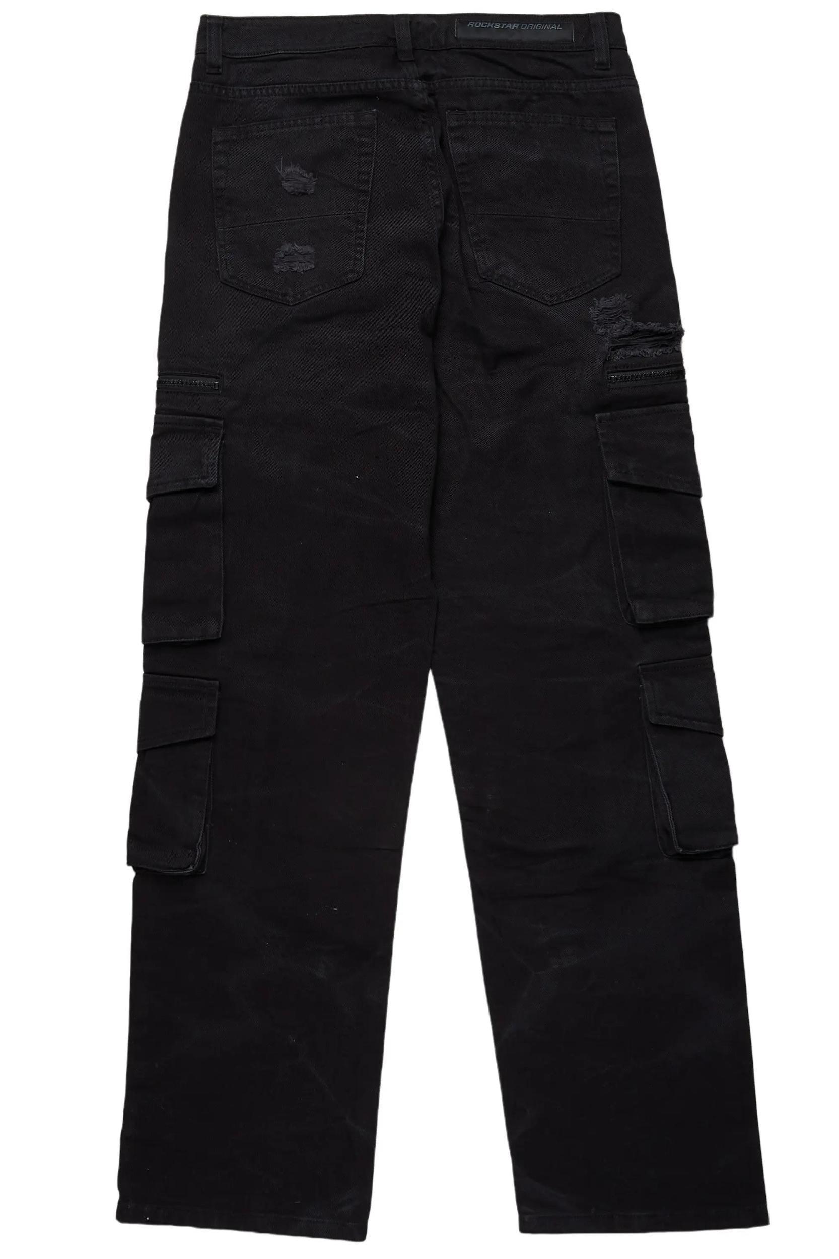 Kostini Dark Grey Baggy Fit Jean Male Product Image