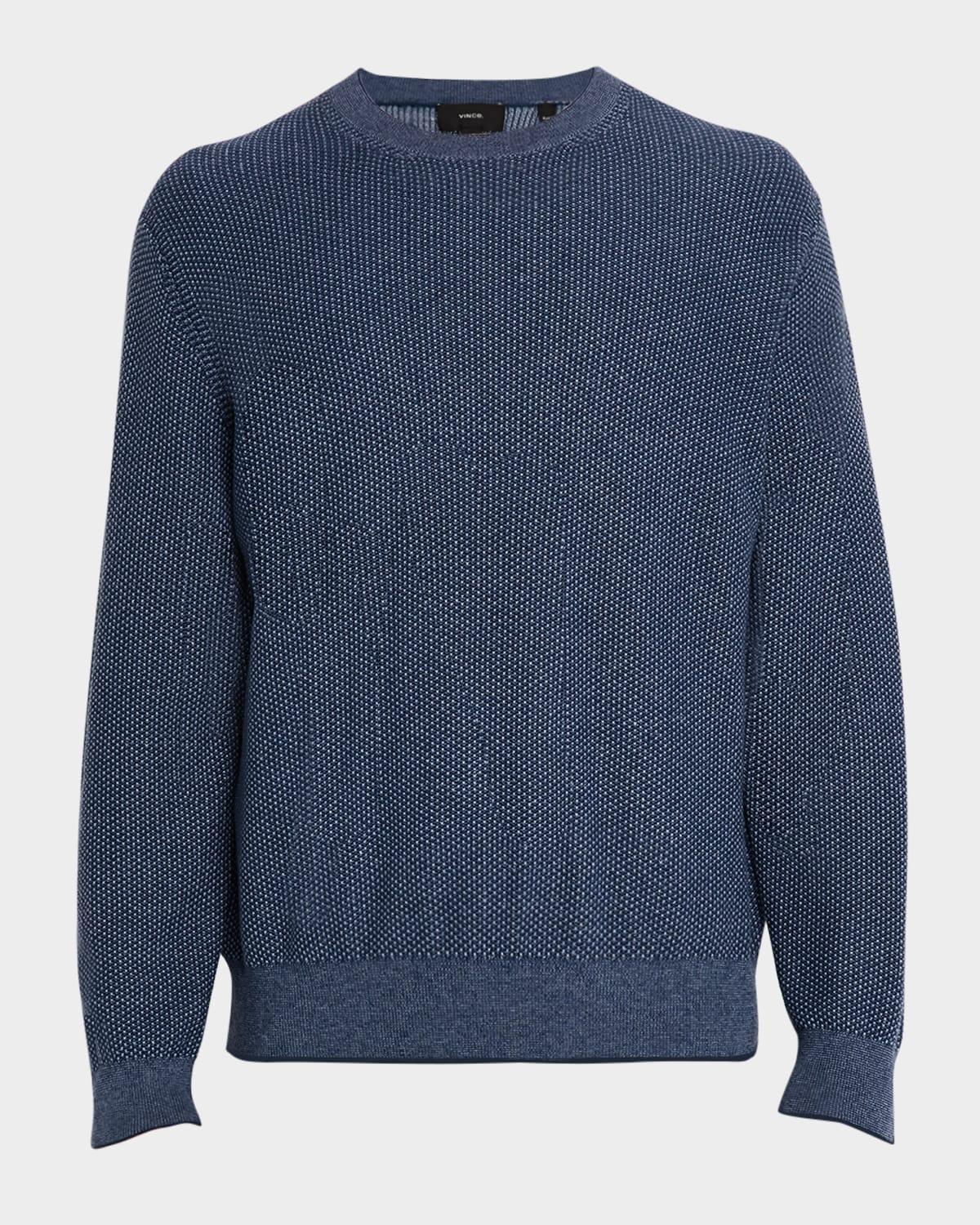 Mens Geometric Jacquard Sweater Product Image