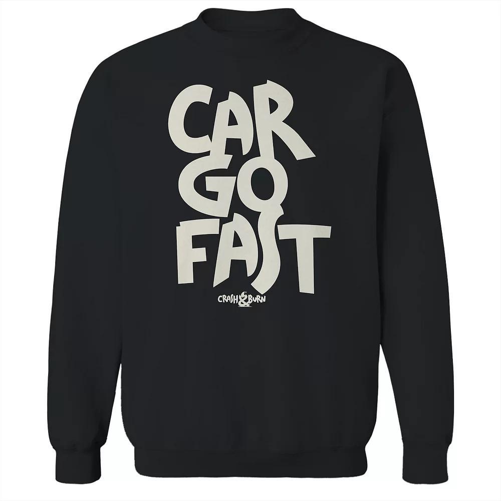 Men's COLAB89 Car Go Fast OW Graphic Sweatshirt, Size: XXL, Black Product Image