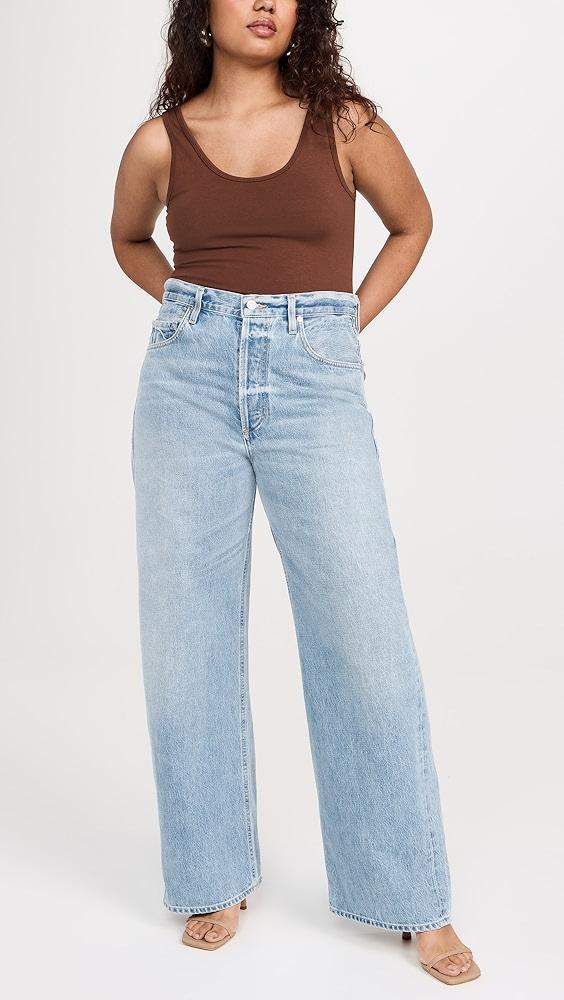 Citizens of Humanity Gwendoline Scrunch Regenerative Cotton Jeans | Shopbop Product Image