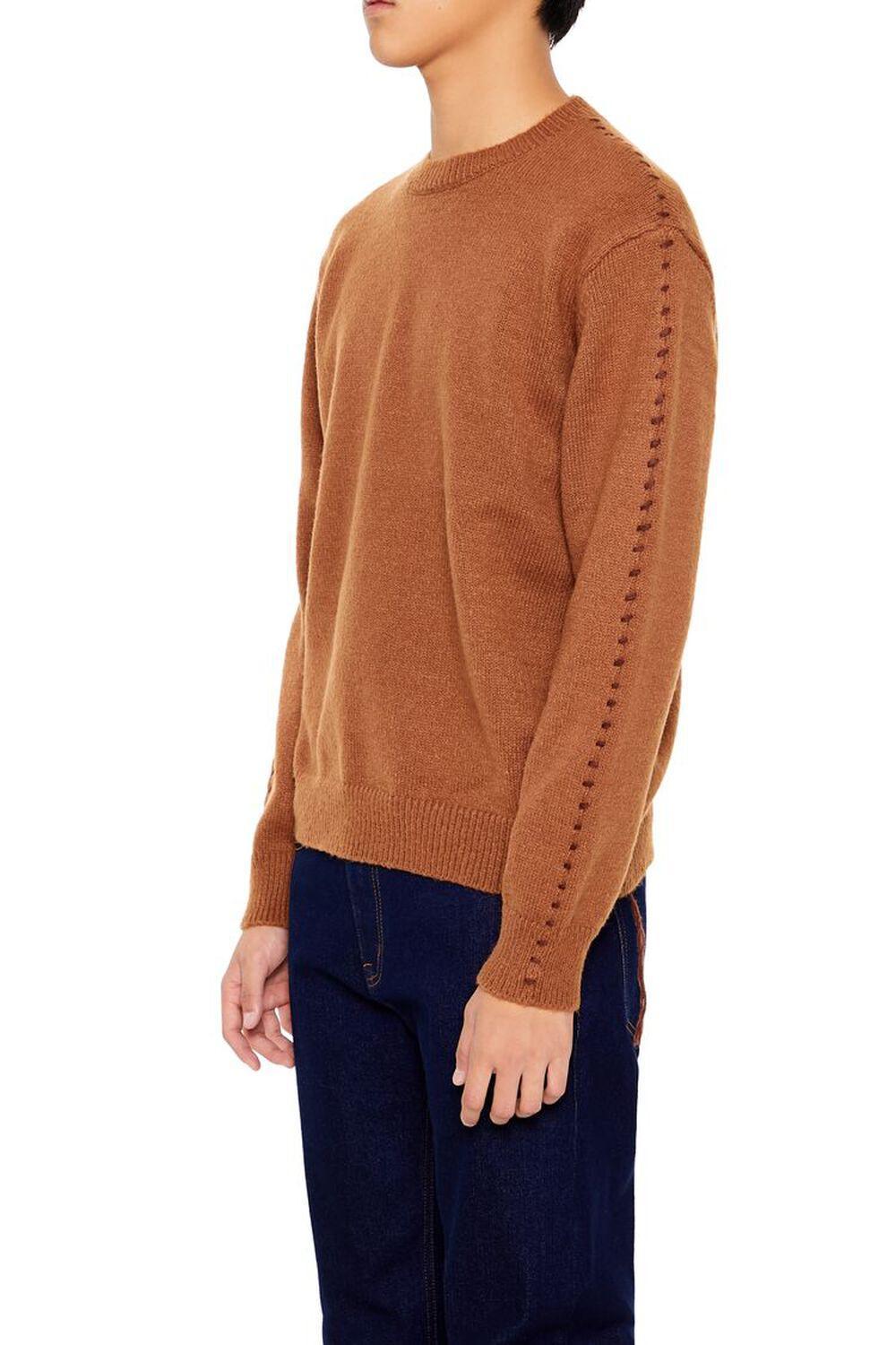Whipstitched Crew Sweater | Forever 21 Product Image