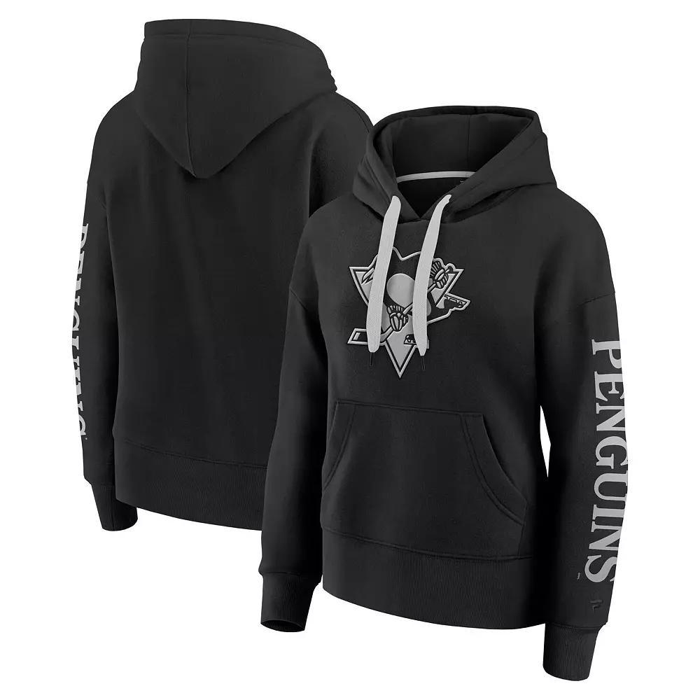Women's Fanatics Black Pittsburgh Penguins Elements Next Pullover Hoodie, Size: XS Product Image
