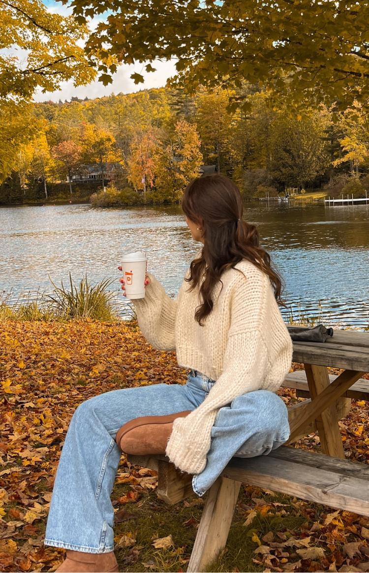 Belmont Cream Stripe Sweater Product Image