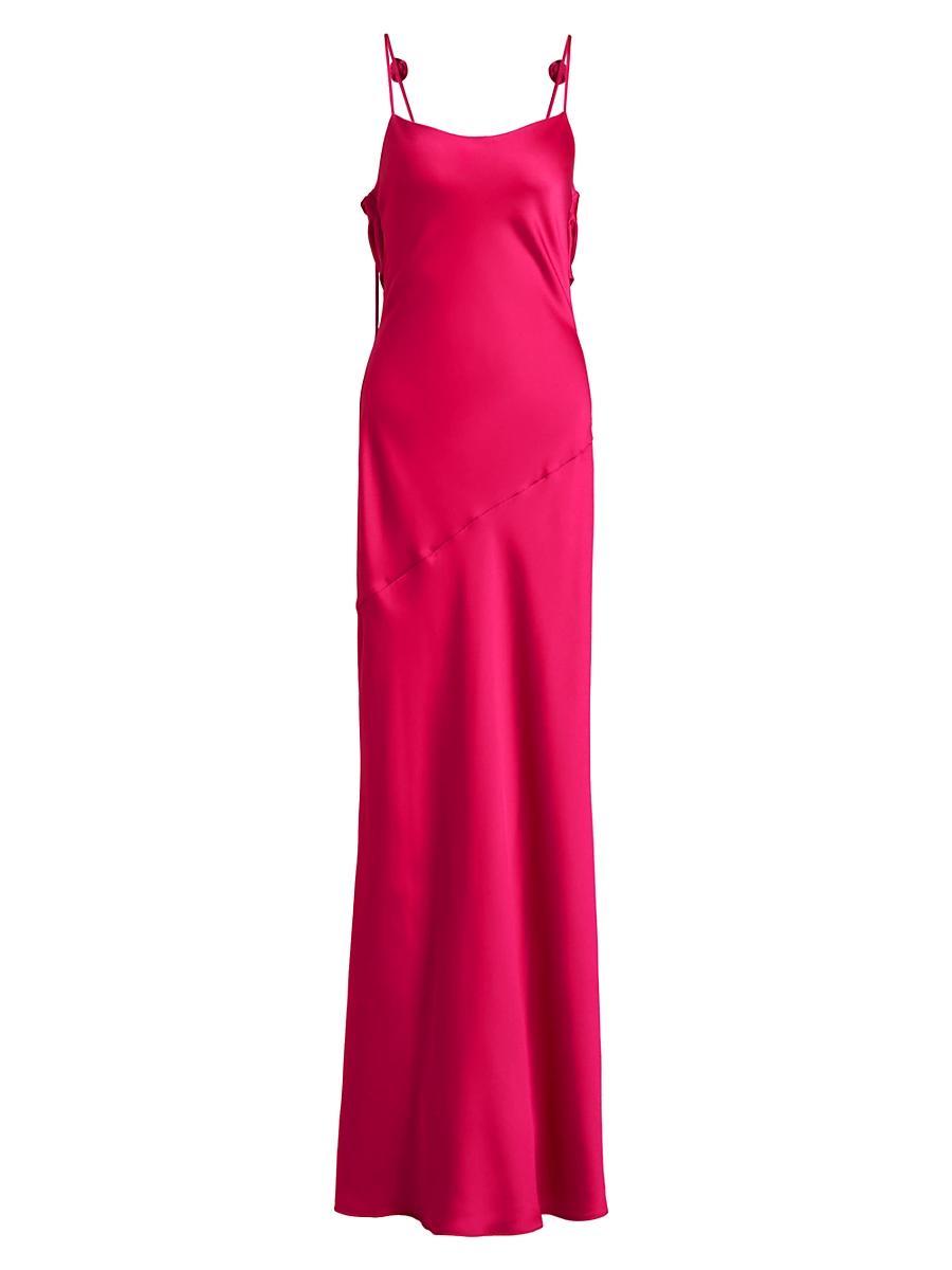 Womens Hansel Bias-Cut Rosette Gown Product Image