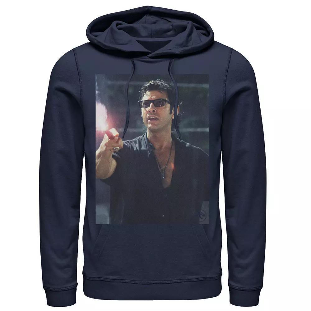 Men's Pink Panther Kanji Portrait Logo Graphic Hoodie, Size: Medium, Blue Product Image