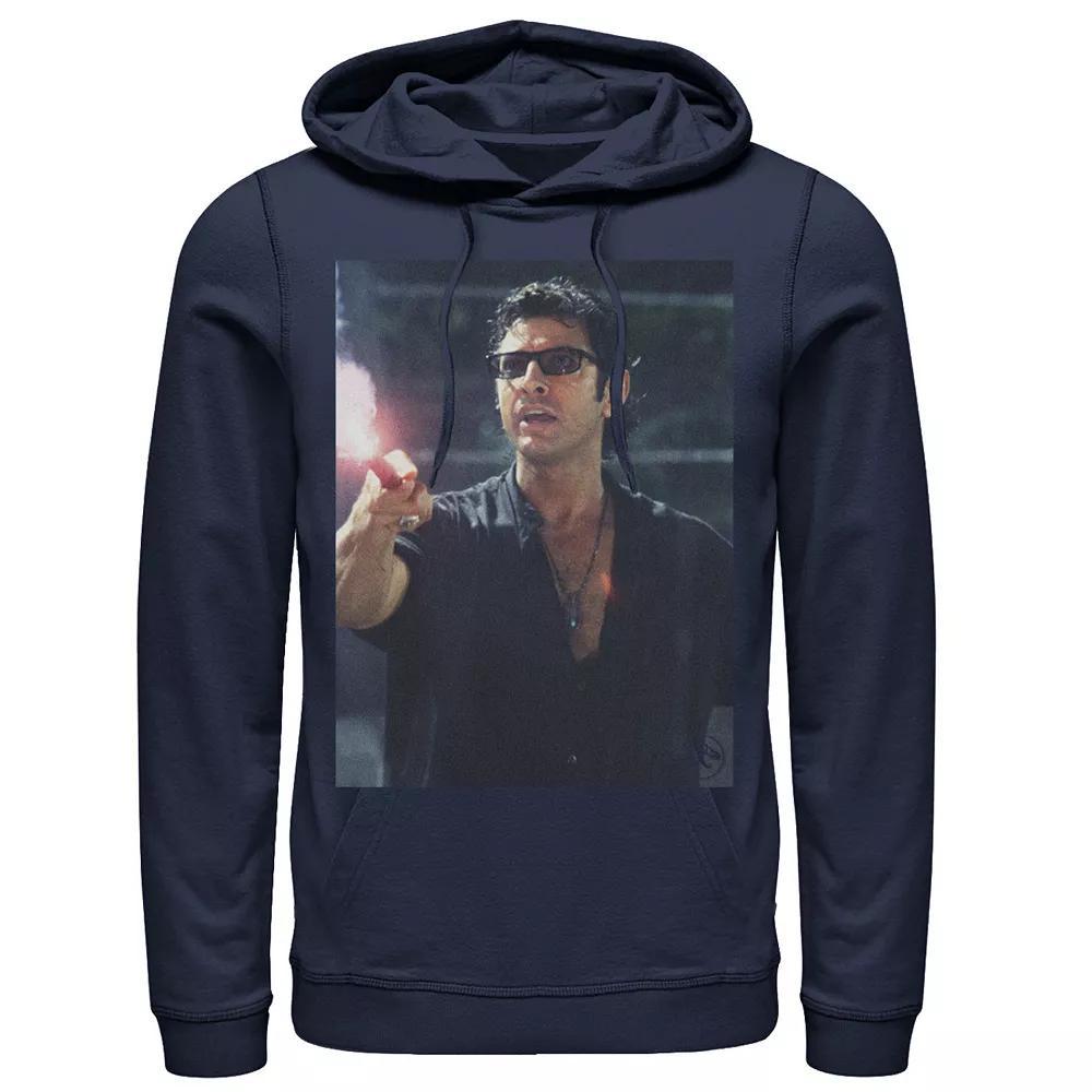 Men's Pink Panther Kanji Portrait Logo Graphic Hoodie, Size: Medium, Blue Product Image