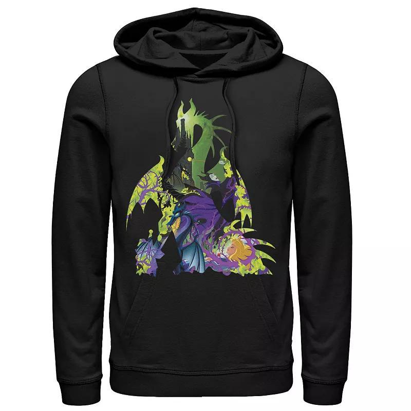 Men's Disney's Sleeping Beauty Dragon Form Tee, Size: XL, Black Product Image