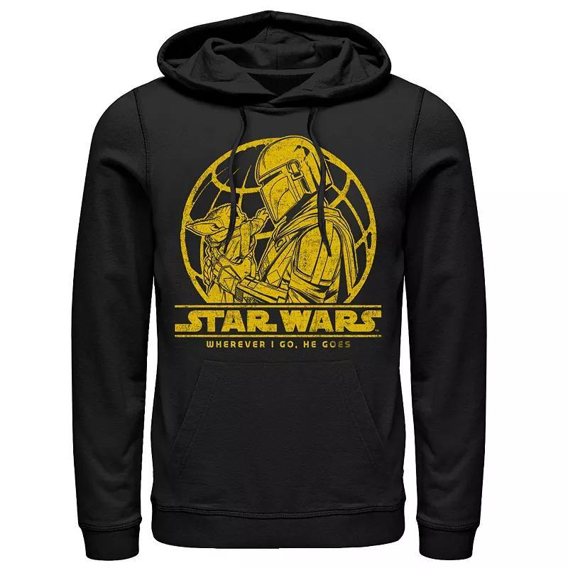 Men's Harry Potter Alastor Mad Eye Moody Character Portrait Graphic Pullover Hoodie, Size: 3XL, Black Product Image