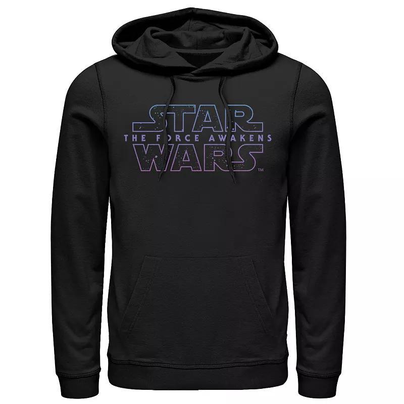 Men's Star Wars The Mandalorian Entourage Graphic Hoodie, Size: XL, Blue Product Image