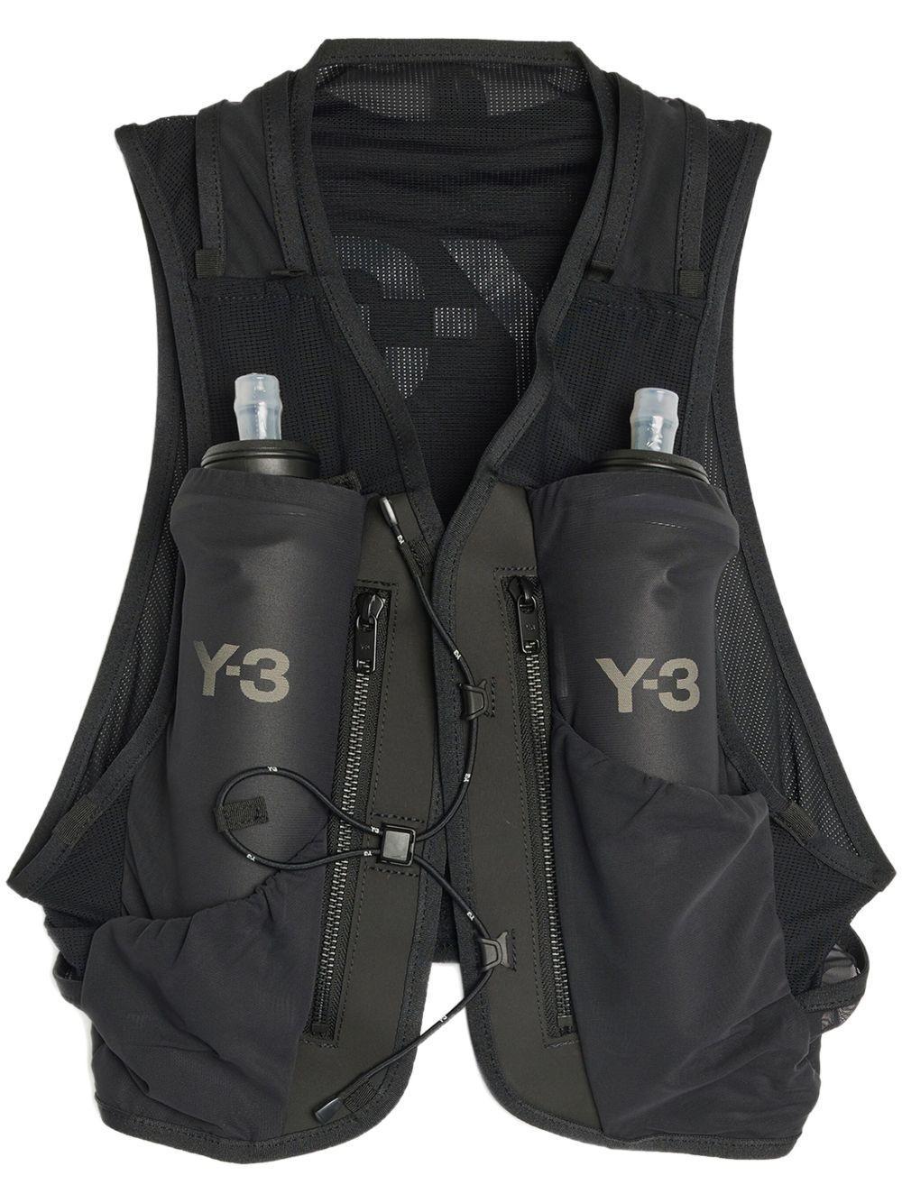 logo-print running vest Product Image