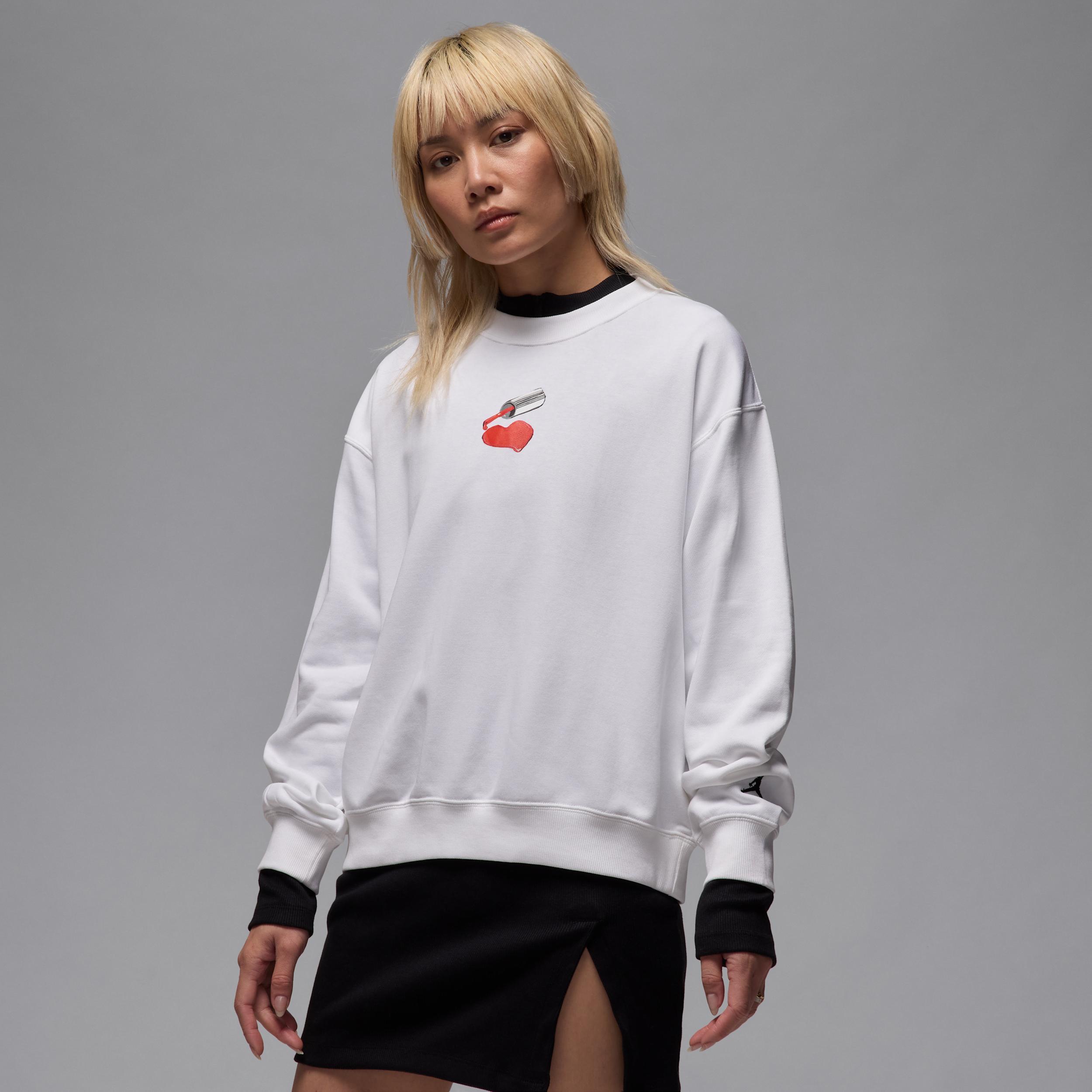 Women's Jordan Brooklyn Fleece Crew-Neck Sweatshirt Product Image