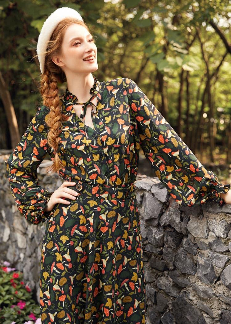 Ruffled Romance Button Front Blouse Product Image