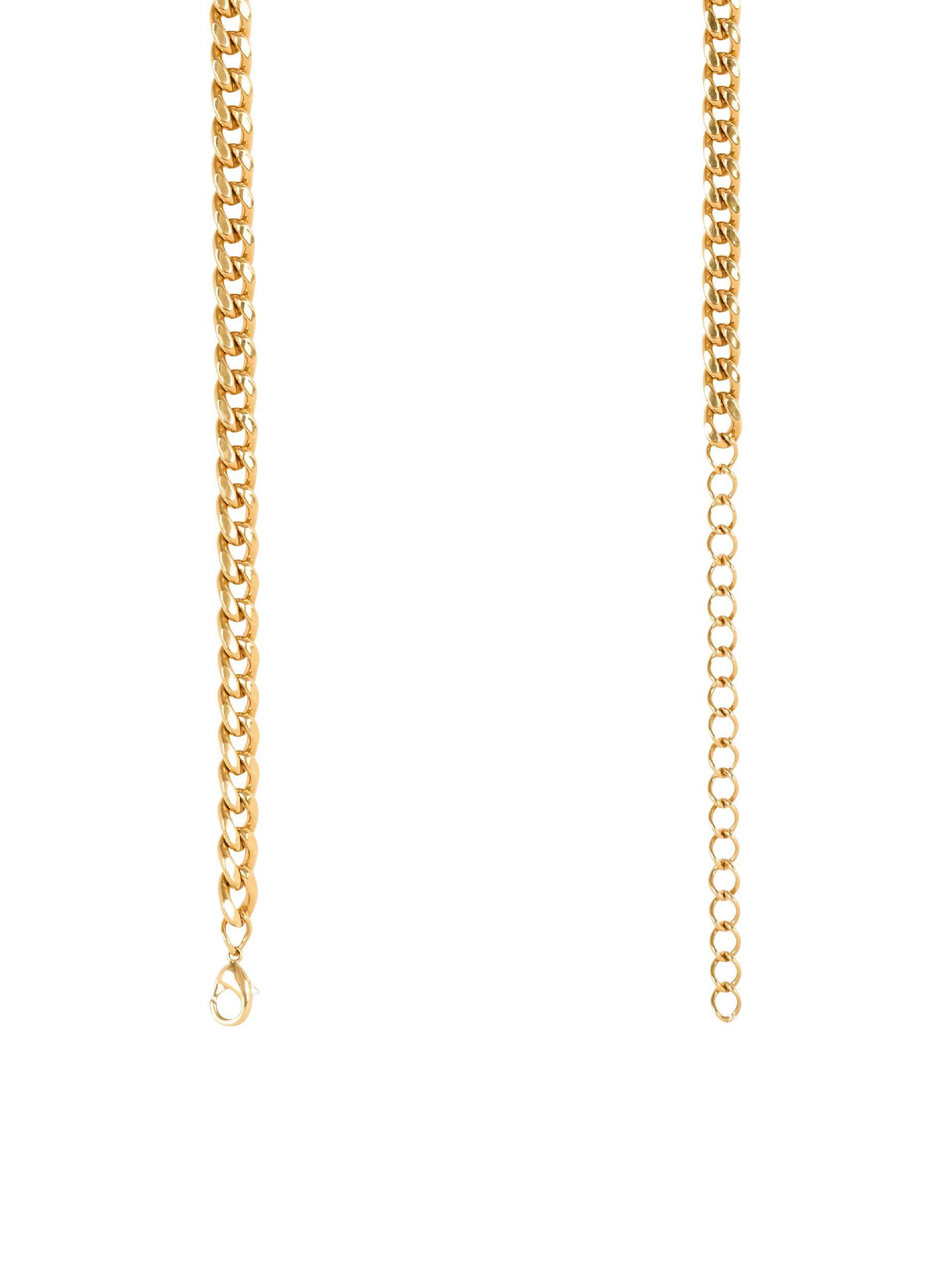 "Je t'aime" brass chain belt Product Image