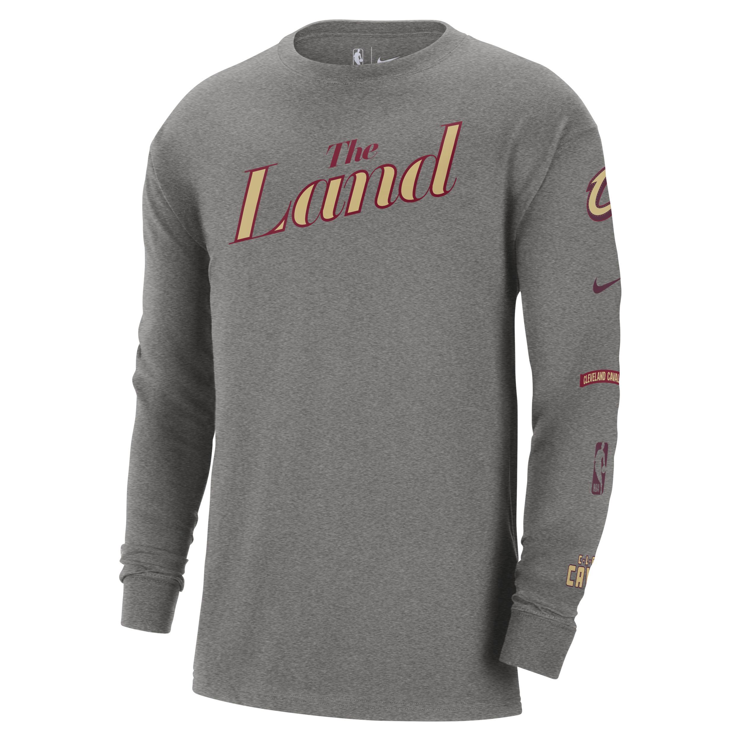 Milwaukee Bucks 2023/24 City Edition Nike Mens NBA Max90 Long-Sleeve T-Shirt Product Image