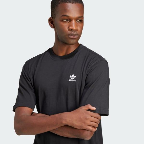 adidas Trefoil Essentials Tee Night Indigo L Mens Product Image