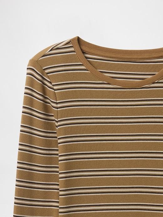Modern Rib Cropped T-Shirt Product Image