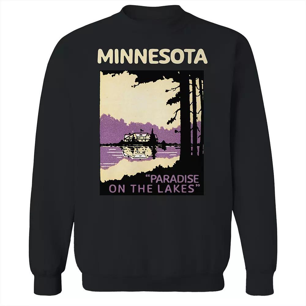 Men's Minnesota Black Fleece Sweatshirt, Size: XXL Product Image