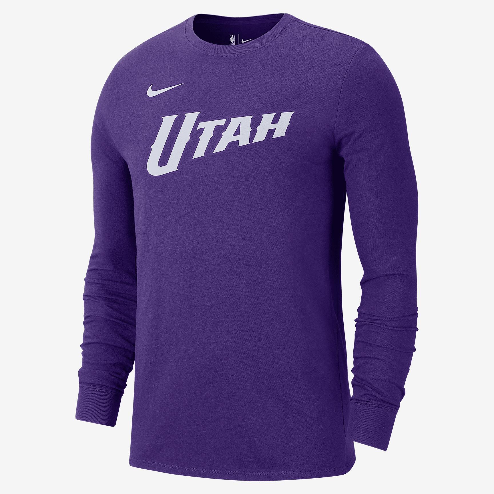 Utah Jazz Essential City Edition Men's Nike NBA Long-Sleeve T-Shirt Product Image