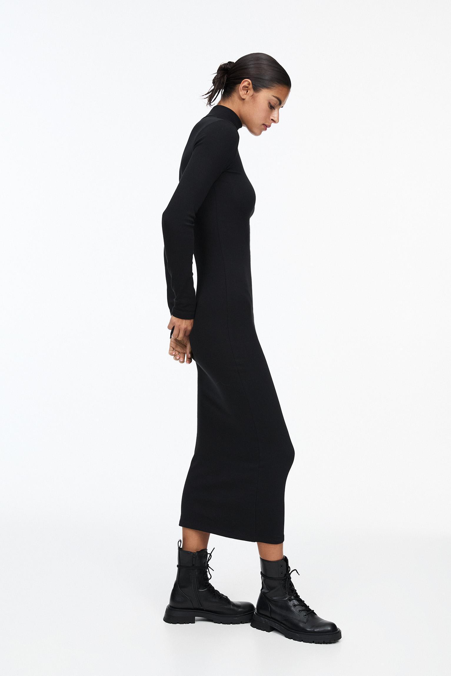Mock neck midi dress Product Image