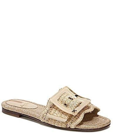 Sam Edelman Womens Bambi Buckled Woven Slide Sandals Product Image