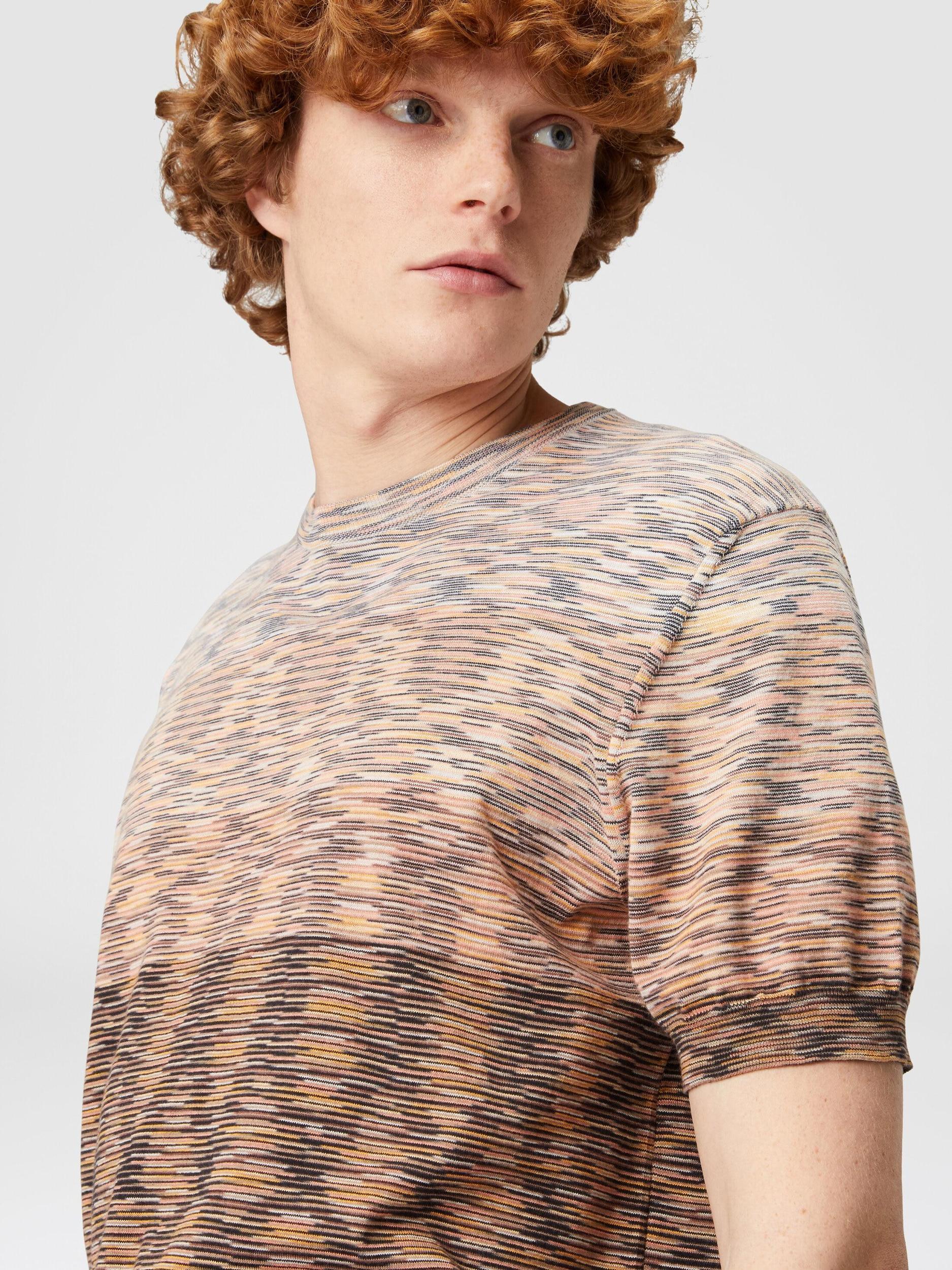 Cotton slub knit T-shirt Product Image