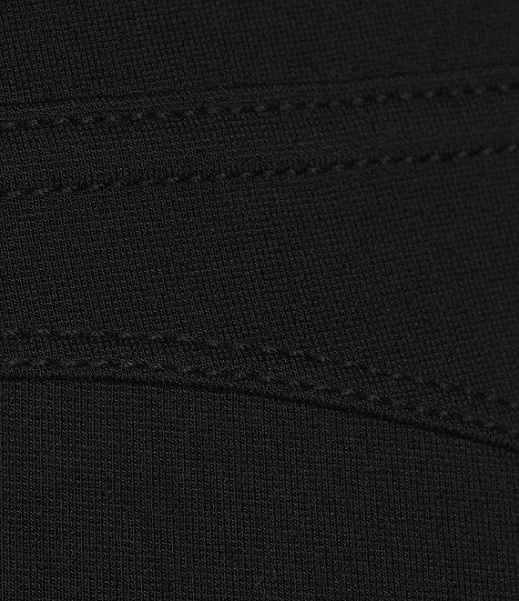 Slim Factor by Investments Ponte Knit Wide Waist Leggings Product Image