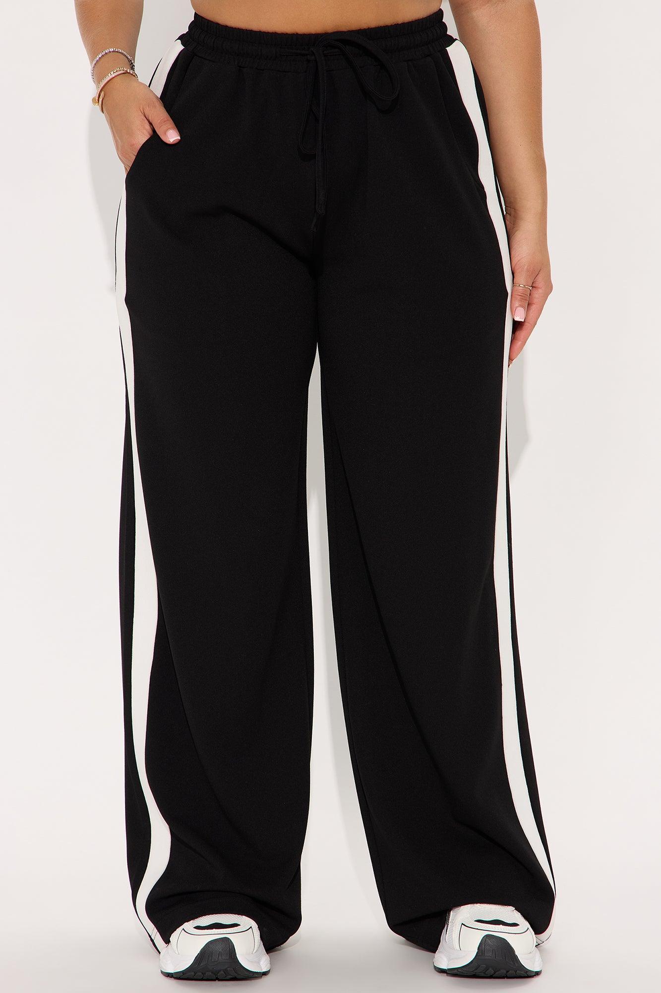 Point Of View Track Trouser Pant - Black Product Image