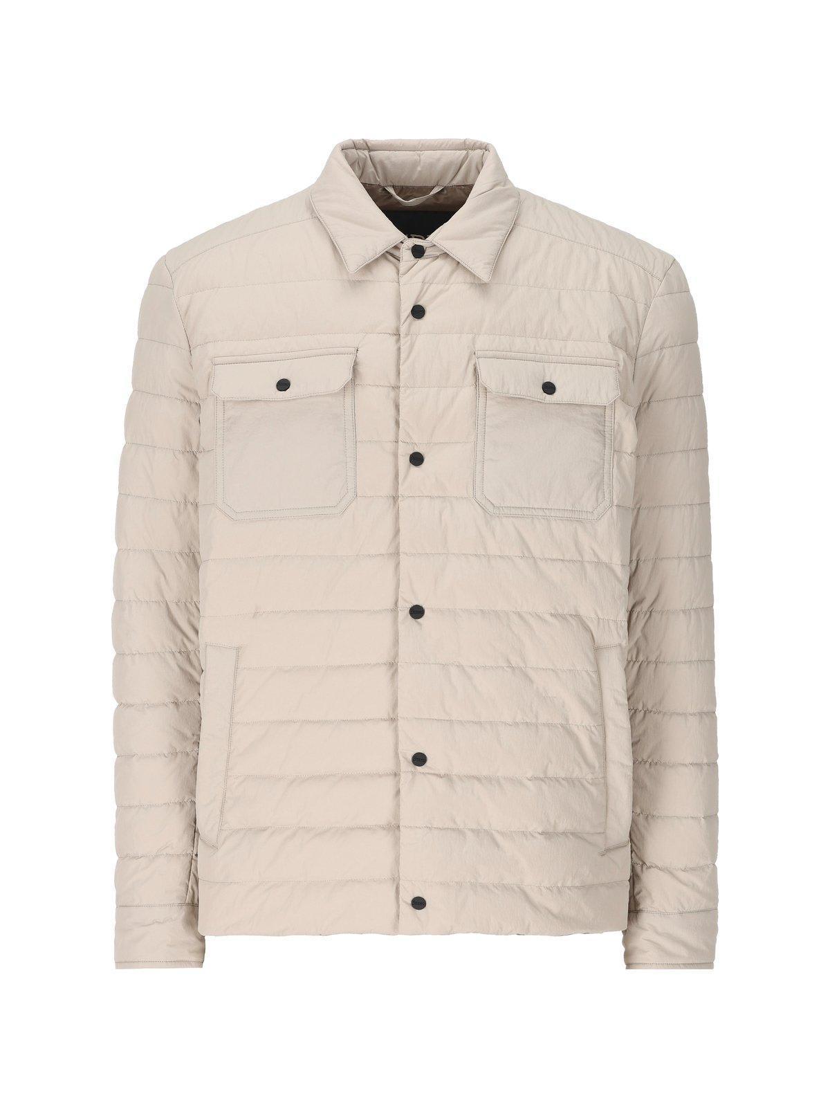 HERNO Coats In Beige Product Image