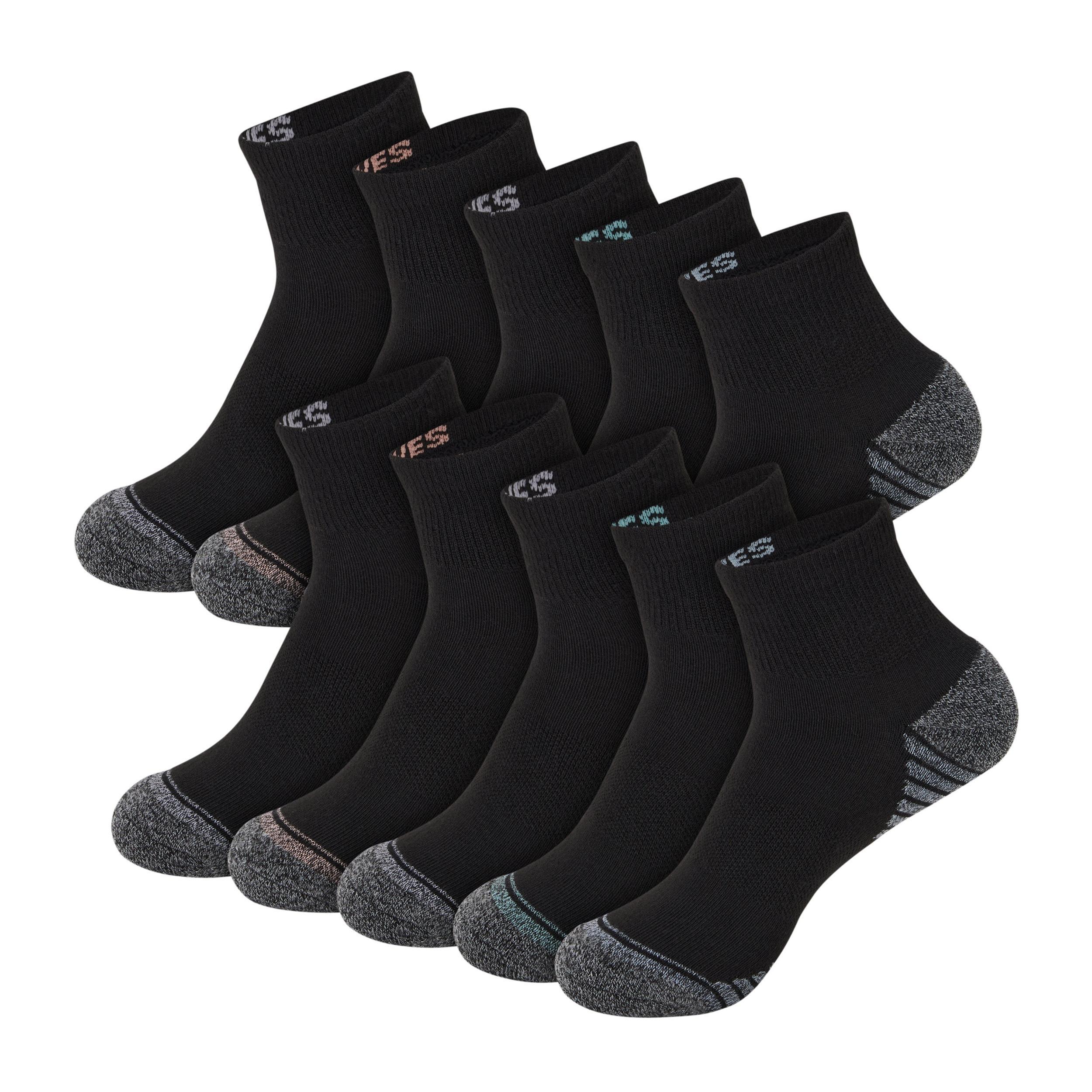 Hanes Moves X-Temp Womens Ankle Socks, 10-Pairs, Shoe Sizes 8-12 White Product Image