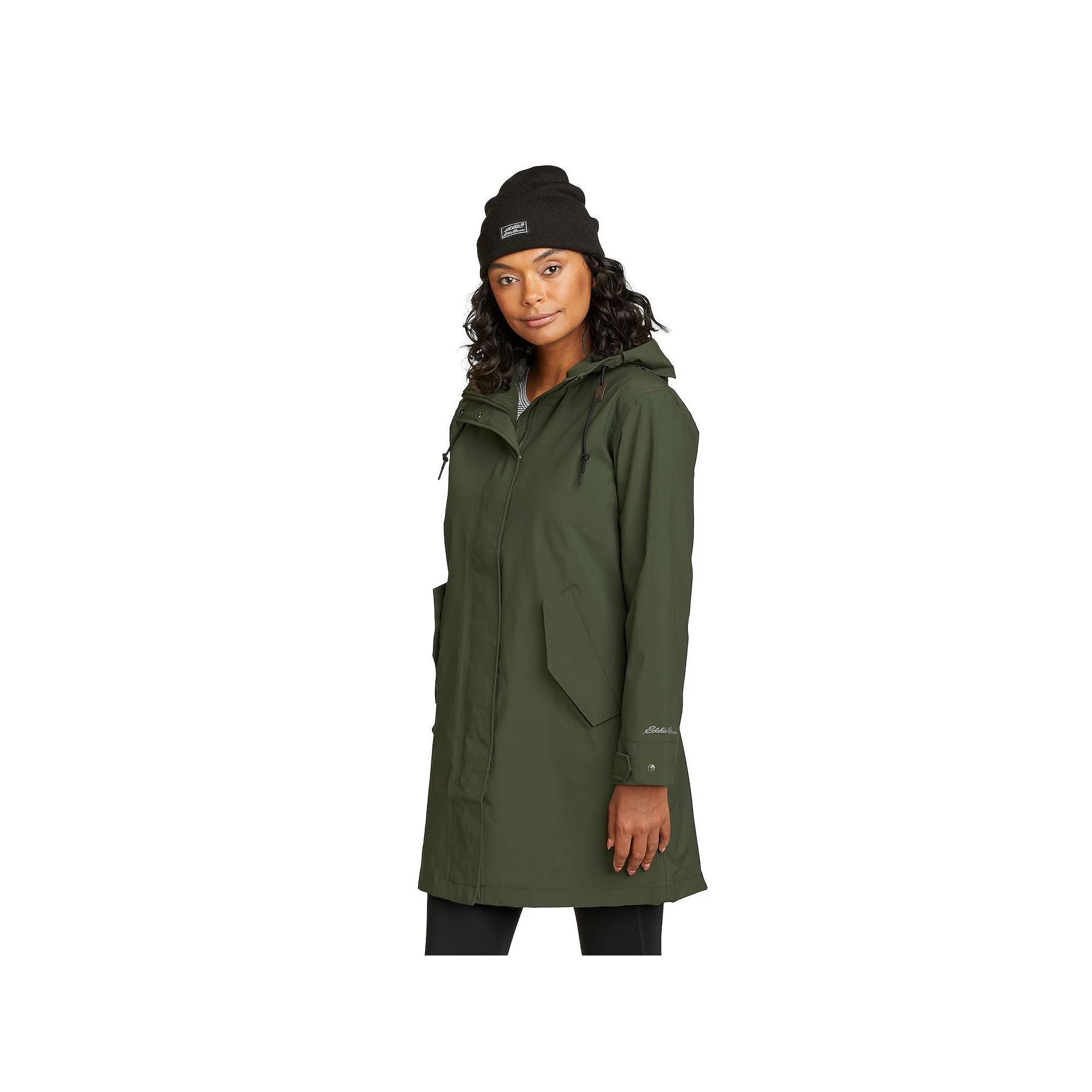Womens Eddie Bauer Port Townsend Trench Jacket Product Image