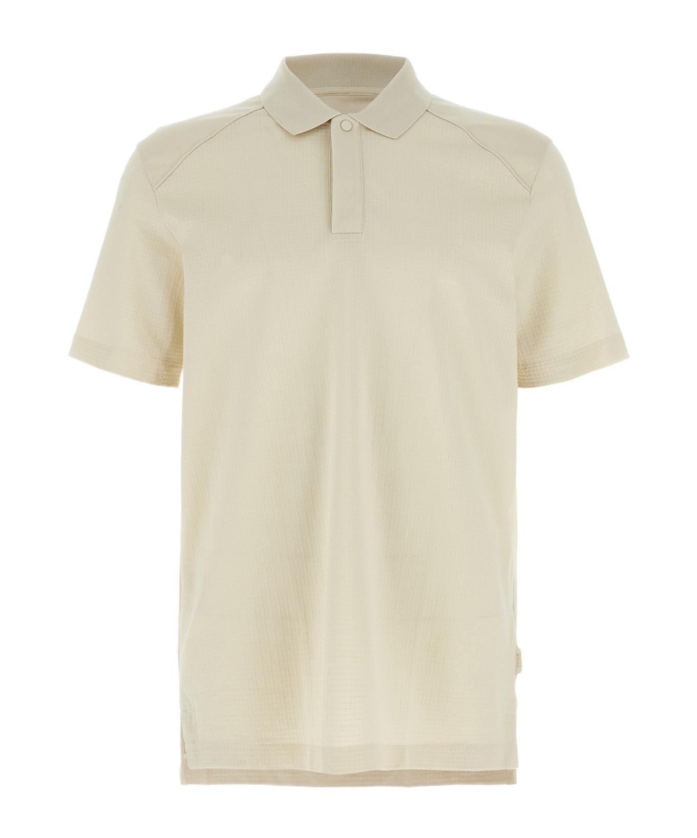 HUGO BOSS Parlay 207 Polo Shirt In Beige Product Image
