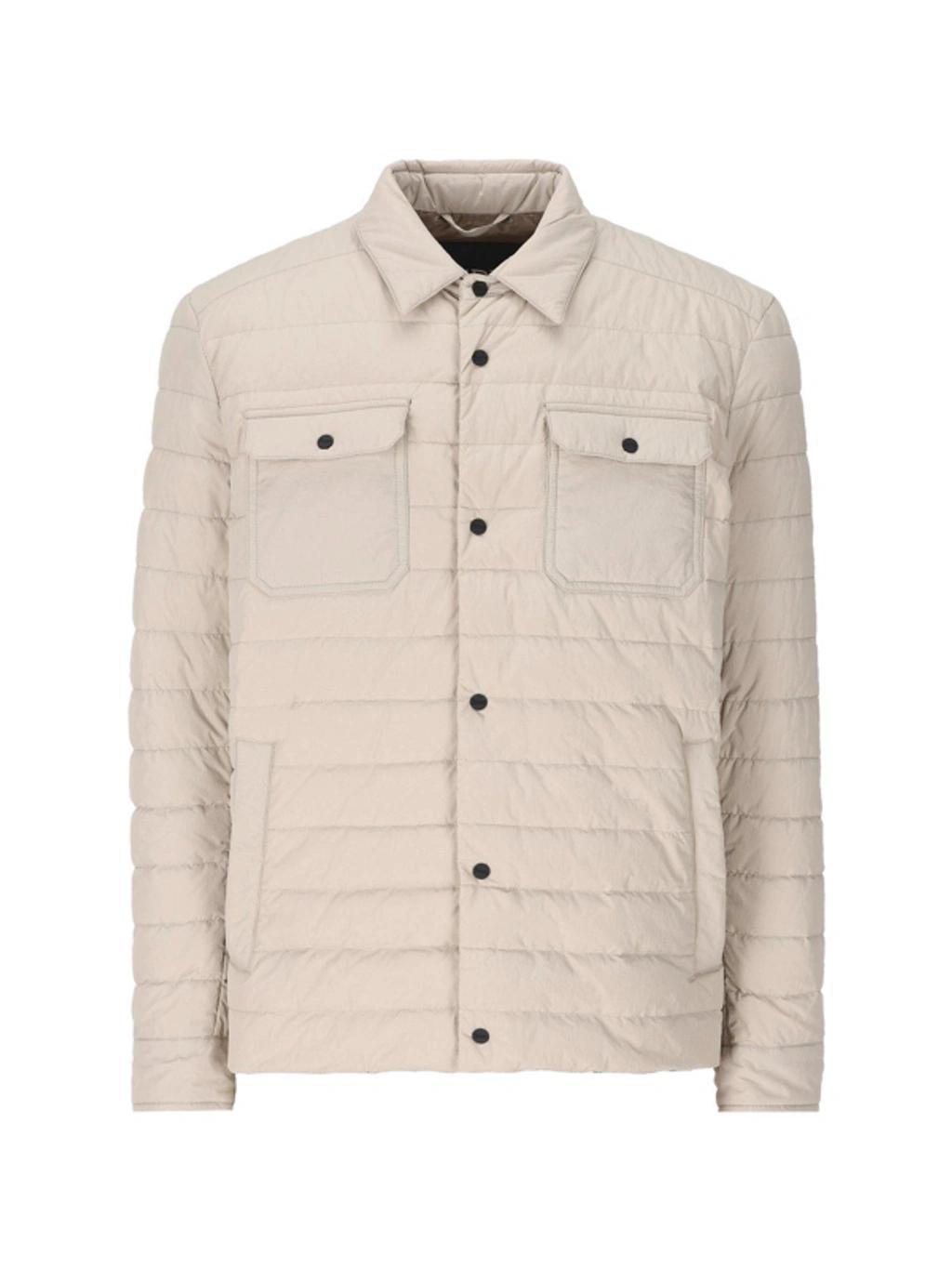HERNO Coats In Beige Product Image