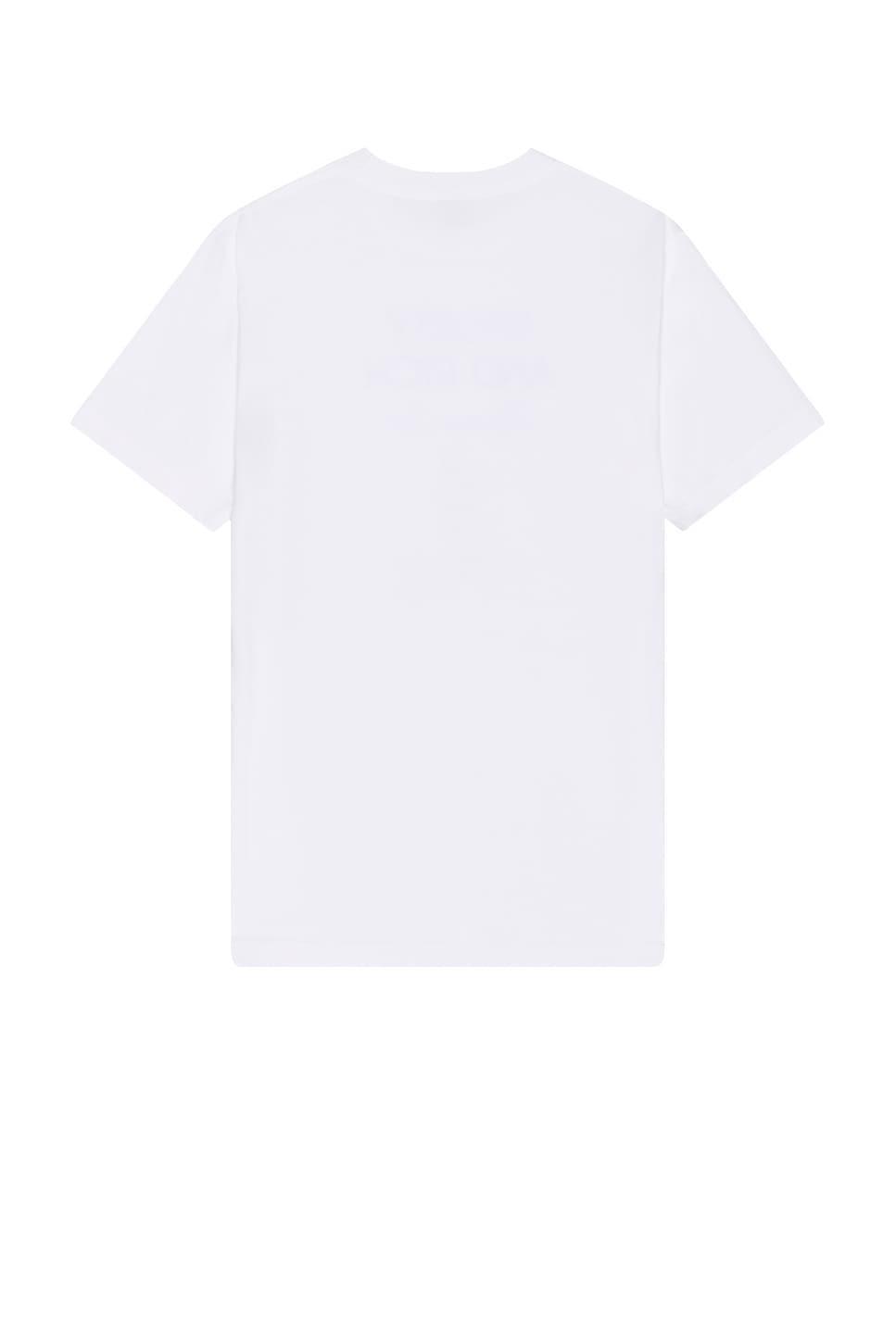 Sporty & Rich White Running Man T-Shirt Product Image
