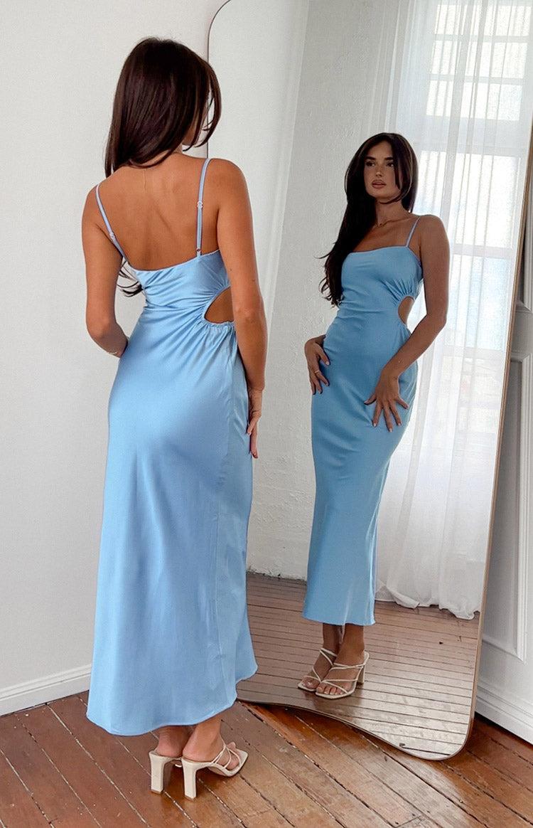 Jura Blue Maxi Dress Product Image