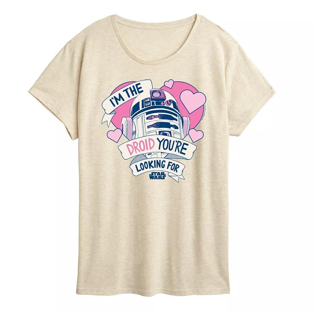Womens Star Wars R2-D2 Im The Droid Youre Looking For Graphic Tee Product Image