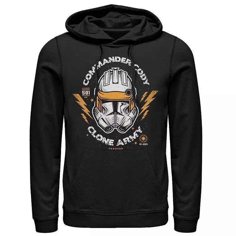 Men's Star Wars Commander Cody Clone Army Head Shot Hoodie, Size: 3XL, Black Product Image