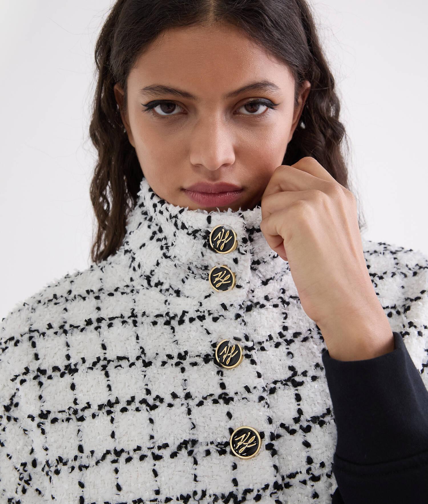 BOUCLÉ SWEAT JACKET Product Image