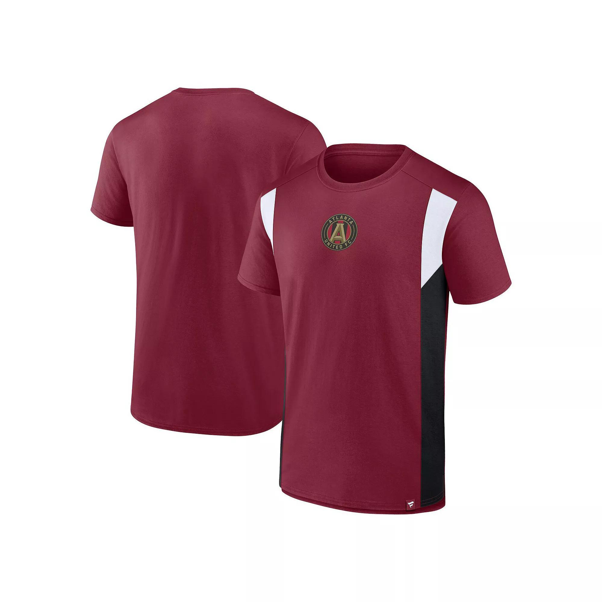 Mens Fanatics Red Atlanta United FC Golden Goal T-Shirt Product Image